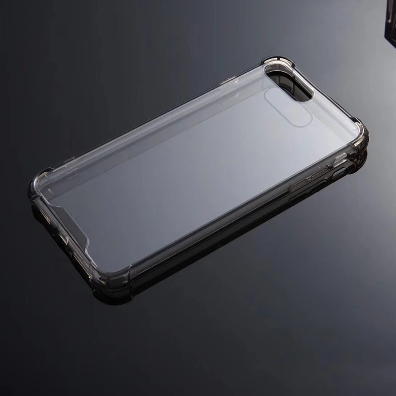 100 шт./лот для iphone 6s 7 8 plus X XS MAX Galaxy S9 S8 S7 Plus Note ударопрочный акриловый жесткий