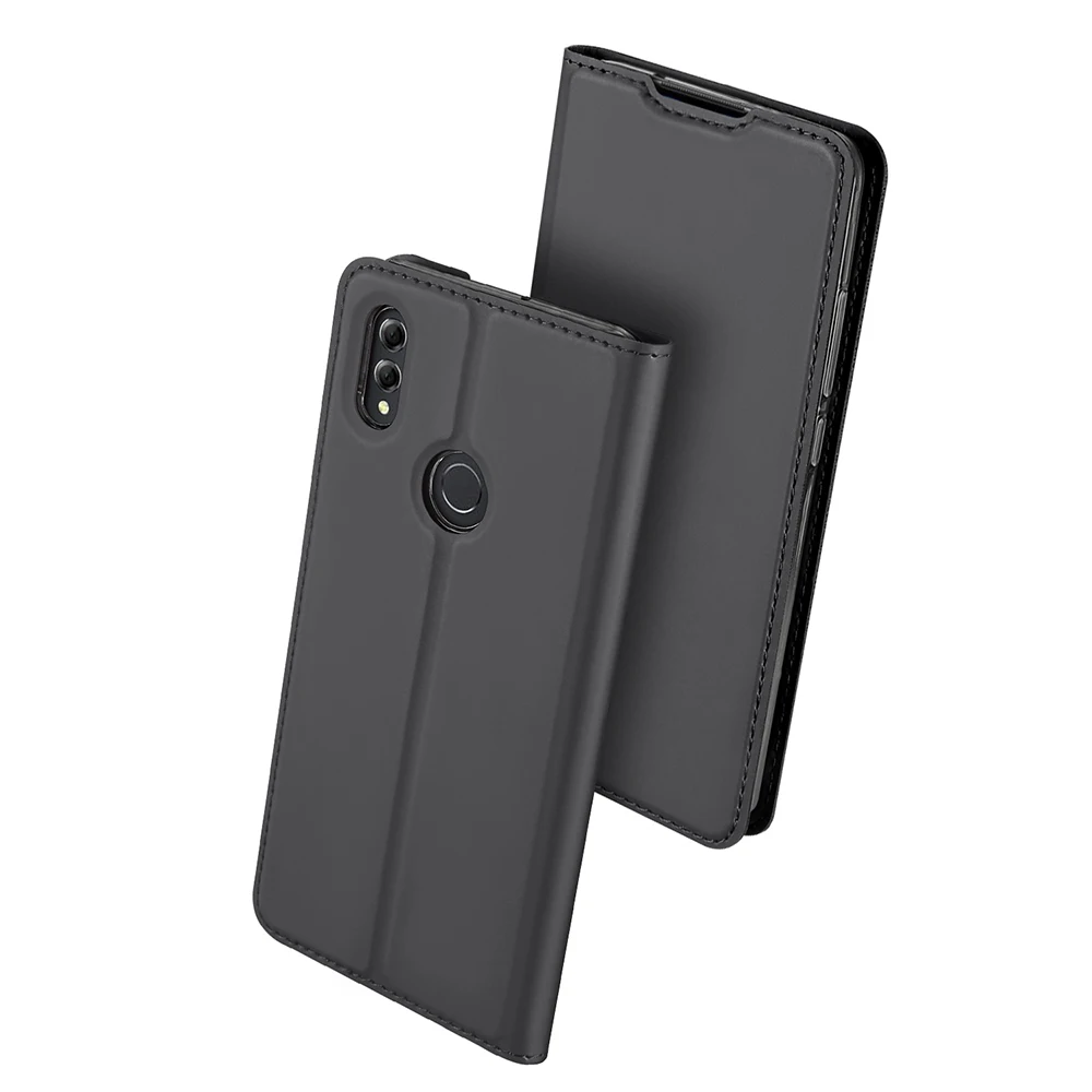 DUX DUCIS искусственная кожа флип чехол для huawei honor 8X Роскошные карты бумажник