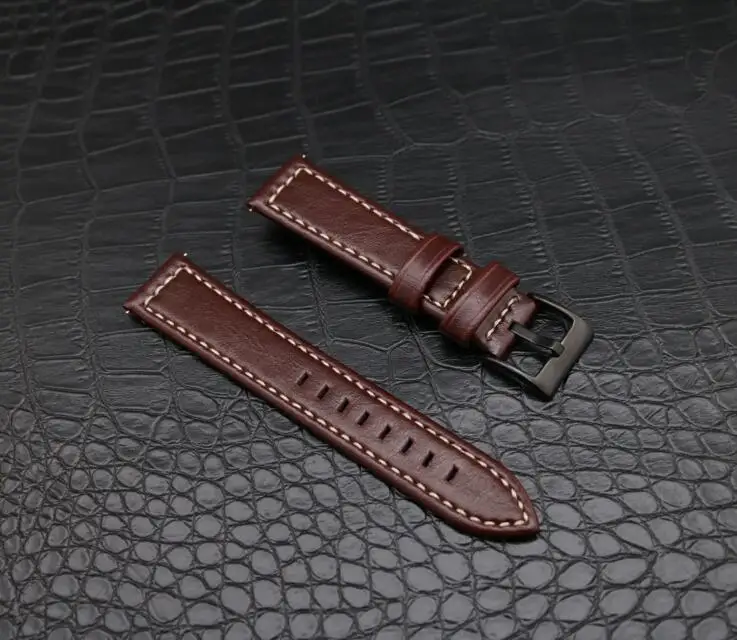 Кожаный браслет AMAZFEEL 20 мм для оригинальных Xiao mi Hua mi Amazfit Bip BIT PACE, Смарт-часы, браслет Lite Youth mi Fit, браслеты - Цвет: brown
