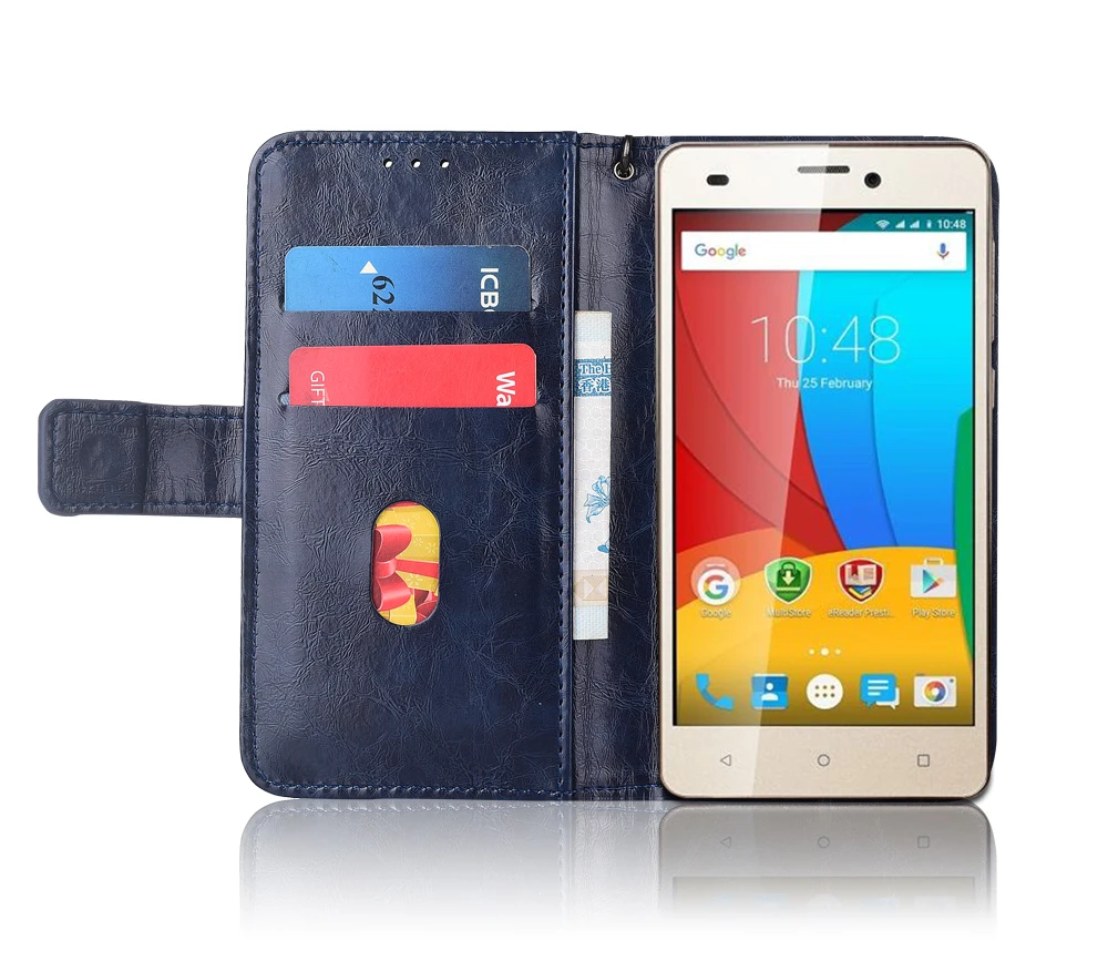 Кожаный чехол книжка для Prestigio Wize N3 NX3 NK3 Fundas с цветочным принтом 100% специальный