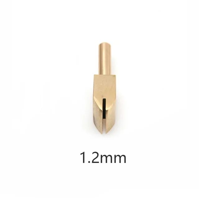 1.2mm side head Кожаный Электрический Железный латунный край запайки машина линия для кожаного ремесла Пресс край боковой головной барабан и поворотный паз железный каркас - Цвет: 1.2mm side head