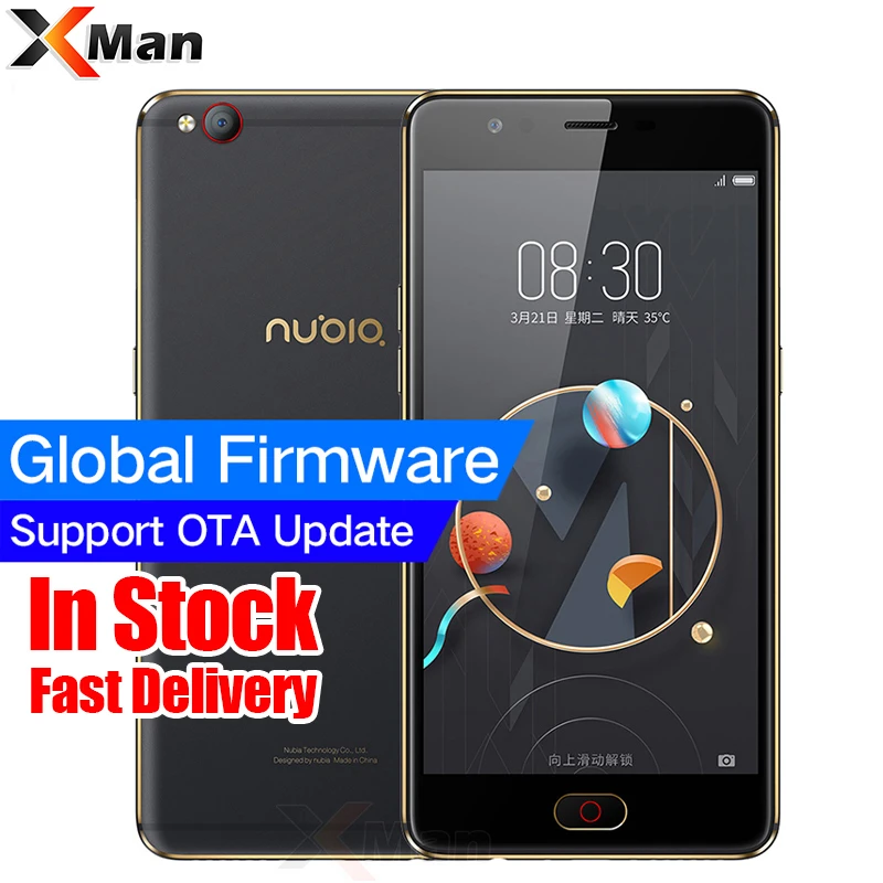 Оригинальный zte Nubia M2 LITE 4G LTE MT6750 четыре ядра Android M 5 дюймов 3G ram 64 ГБ rom 16 0 Мп 3000 мА/ч