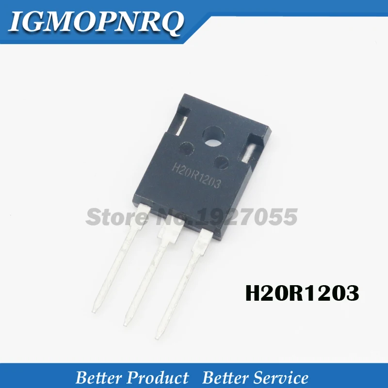 ТРАНЗИСТОР H20R1202 H20R1203 TO-247 2 шт. | Электронные компоненты и принадлежности