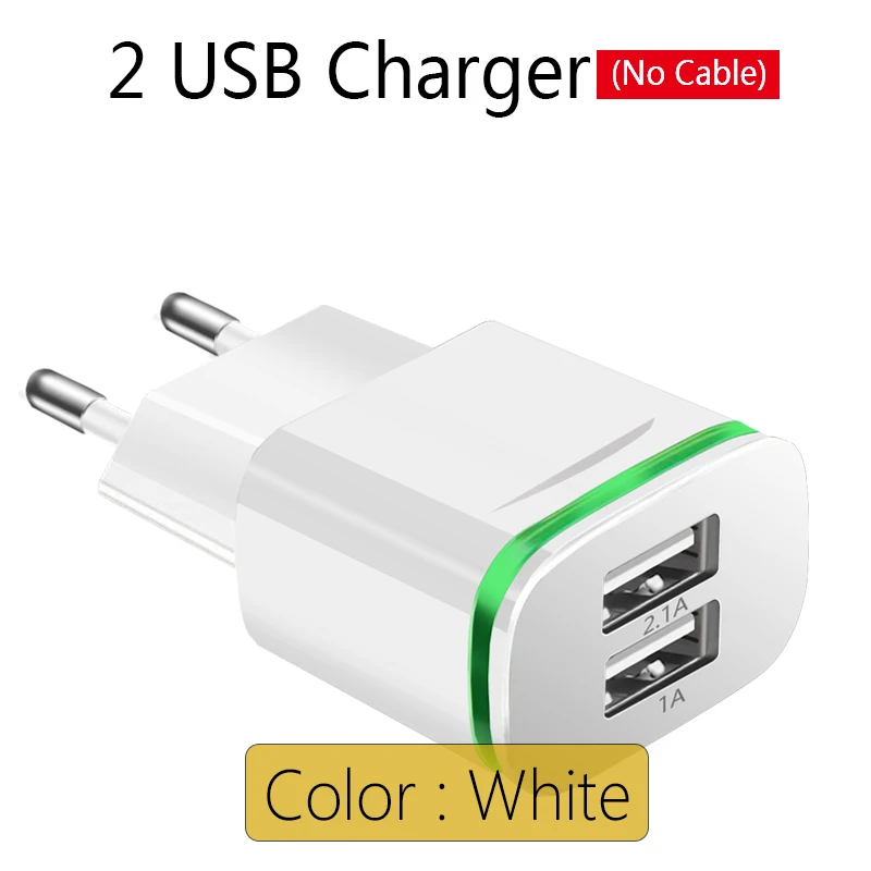 Универсальный 4 USB Зарядное устройство Адаптер 5В 4A путешествия быстрой зарядки для iPhone iPad samsung huawei Xiaomi ЕС плагин для настенного быстрая Зарядное устройство s - Тип штекера: Only 2U Charge White