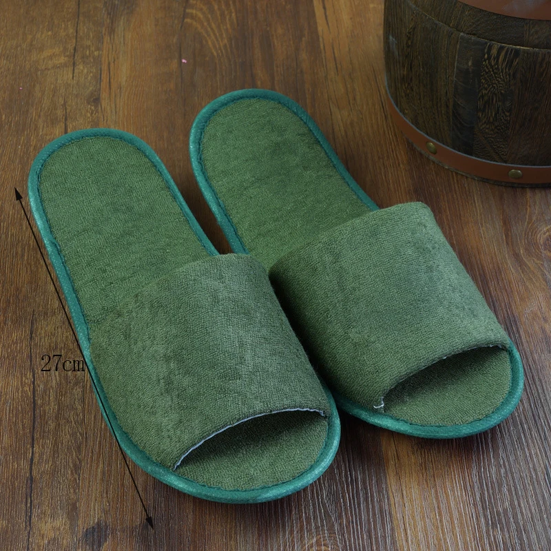 1 пара складных дышащих тапочек для дома и отеля одежда спа путешествий салонов с