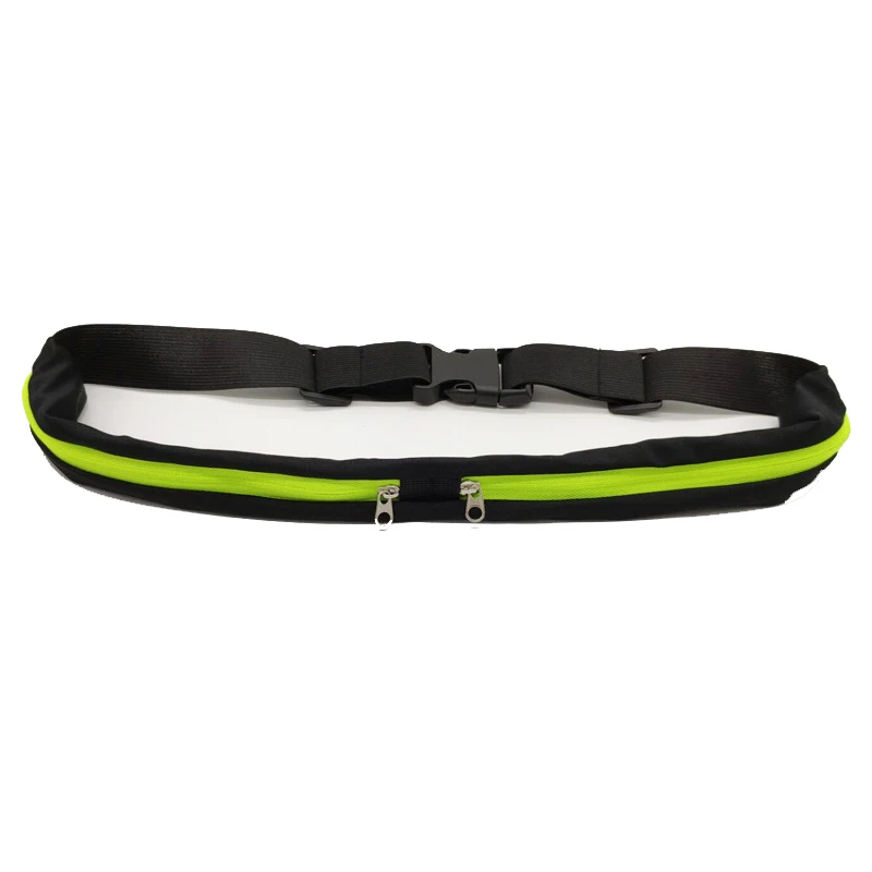 Yellow Sports pocket Двойной карманный ремень для бега мини поясная сумка для женщин и мужчин Удобная поясная сумка для путешествий многофункциональная водонепроницаемая сумка для телефона T8 - Цвет: Yellow Sports pocket