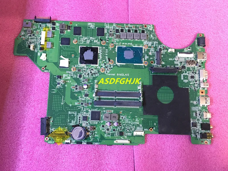 MS-16J5 для MSI престиж PE70 PE60 6QE GE62 GE72 материнская плата портативного компьютера с i7-6700HQ 2,6 ГГц Процессор MS-16J51 TESED OK