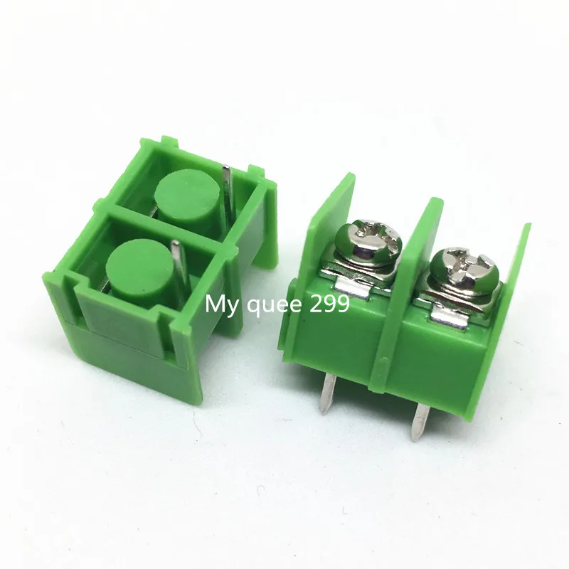 KF7.62-2P 7 62 мм Шаг pcb винтовой блок Соединительный соединитель терминал KF7.62 2Pin 300v 20a