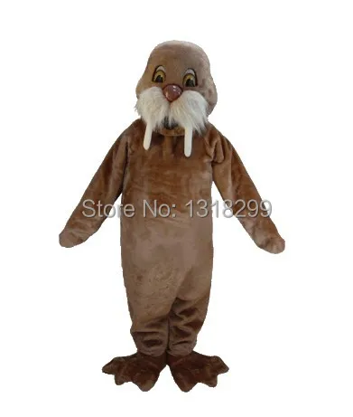 Светильник-коричневый маскарадный костюм Walrus на заказ тематический mascotte