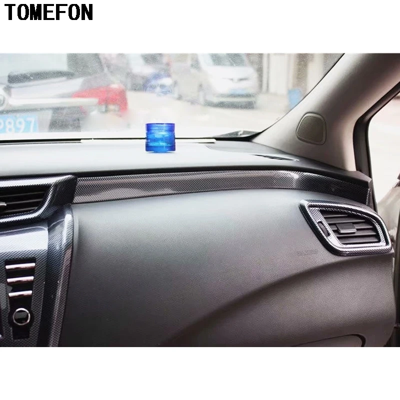 Для Nissan Murano 2015 2016 2017 краска из углеродного волокна внутренняя дверная ручка