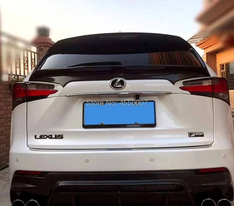 Для lexus NX200 NX200T NX300 спойлер высокого качества ABS Материал заднее крыло автомобиля задний спойлер для LEXUS NX