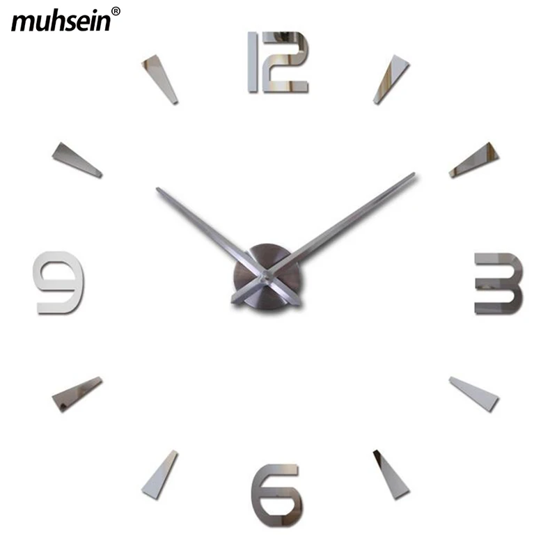 Новинка 2020 настенные часы horloge 3d современный дизайн домашнее украшение гостиная