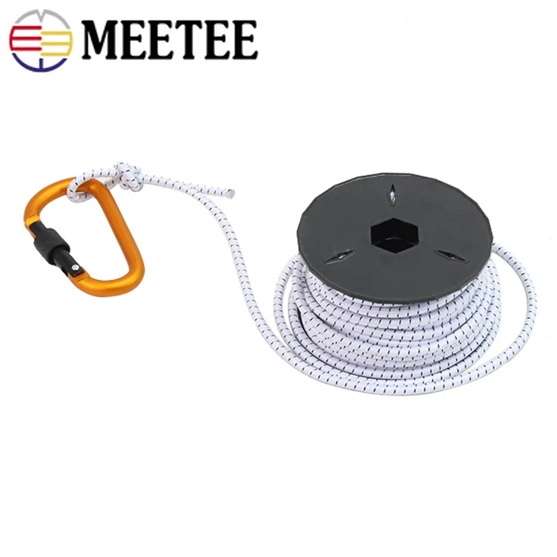 10Meters 4mm Eco -Friendly Round Elastic Cord Stretch String Bands Rope Outdoor Sports Bag Storage | Дом и сад