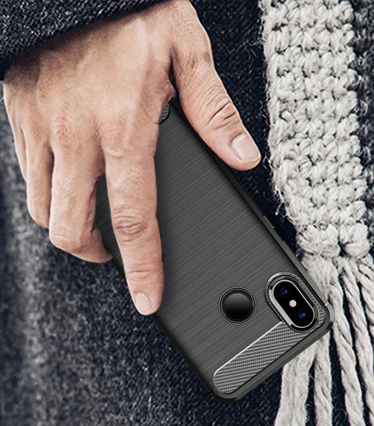 Для Xiaomi mi 8 Чехол IPAKY mi 8 чехол мягкий силиконовый гибридный защитный чехол из углеродного волокна противоударный чехол для Xiaomi mi 8 SE чехол