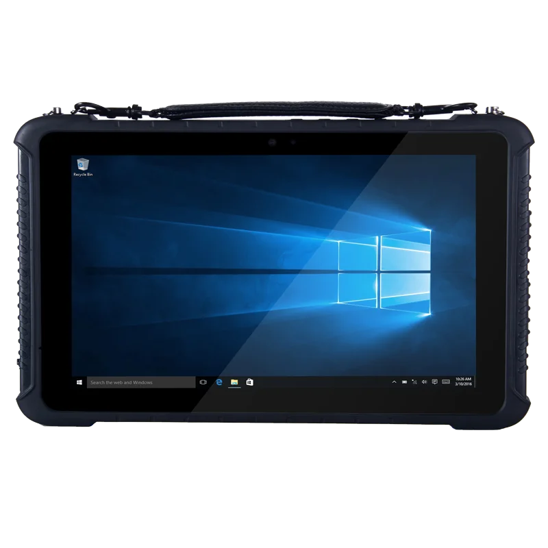 Прочный планшет 10 1 дюймов Windows pro принтер для пальцев 2D надежный сканер штрихкода