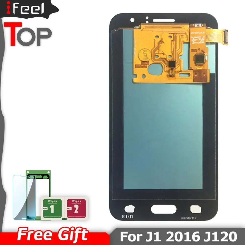 ЖК дисплей Super AMOLED для Samsung Galaxy J1 J120 2016 J120F J120H J120M с сенсорным экраном и
