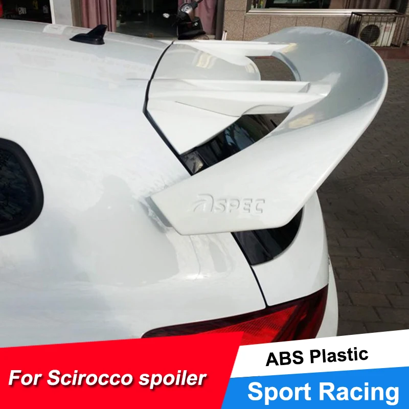 Спортивный гоночный дизайн задний спойлер для автомобиля крыло Volkswagen Scirocco 2009 10 11