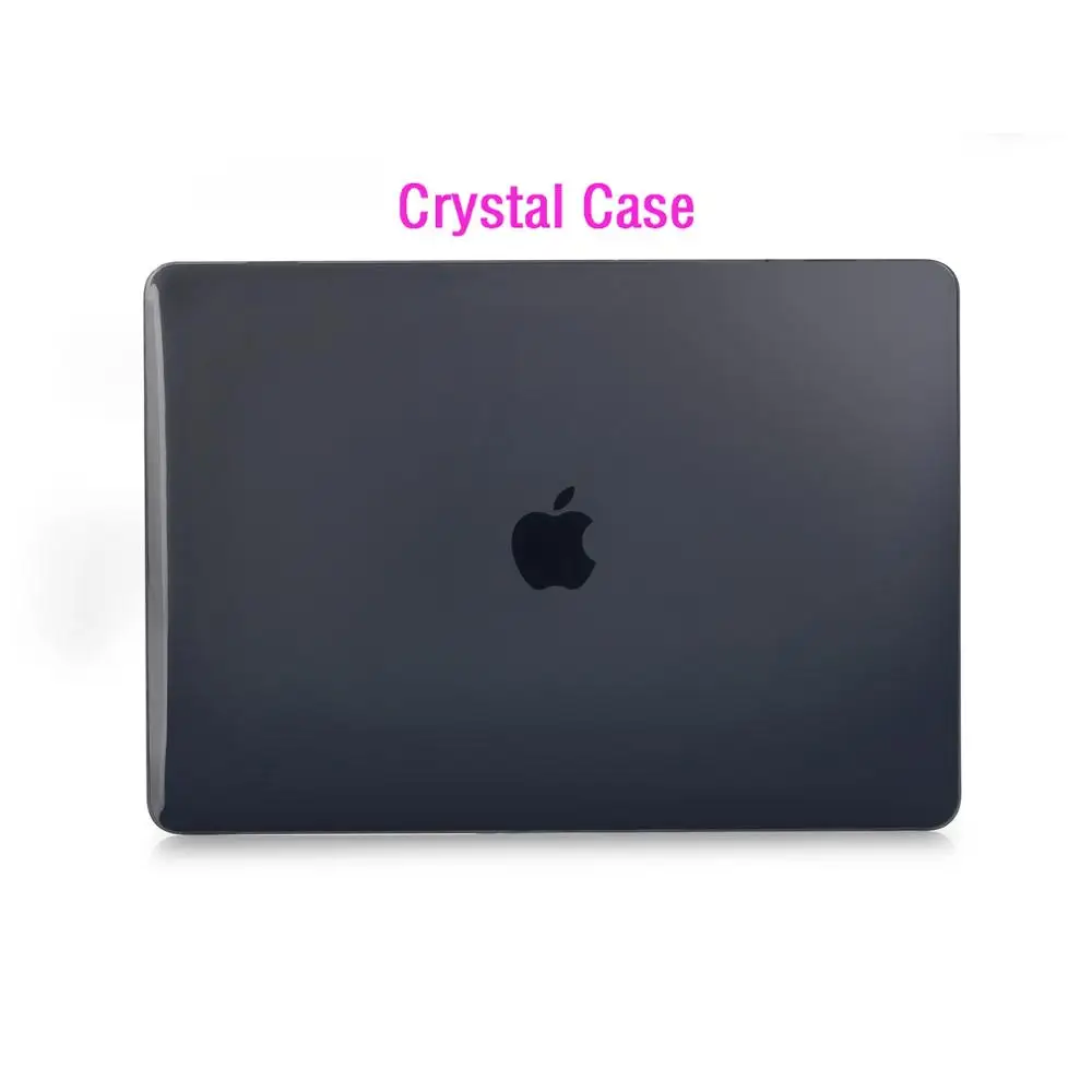 Новый жесткий матовый чехол с кристаллами для MacBook Air 11 air 13 дюймов A1466 A1932 Pro 3 15 Retina