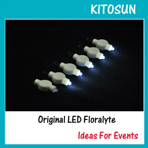 KITOSUN Factory in stock 100pcs in sale Cheap Battery Operated Hanging Led Floralyte Paper Lantern Lights