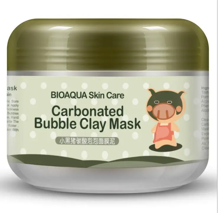 Clean mask Корейский коллаген свинья кожа маска для лица 100 г антивозрастной крем против морщин волшебная маска для лица продукты Косметика крем bioaqua - Вес нетто: Clean mask