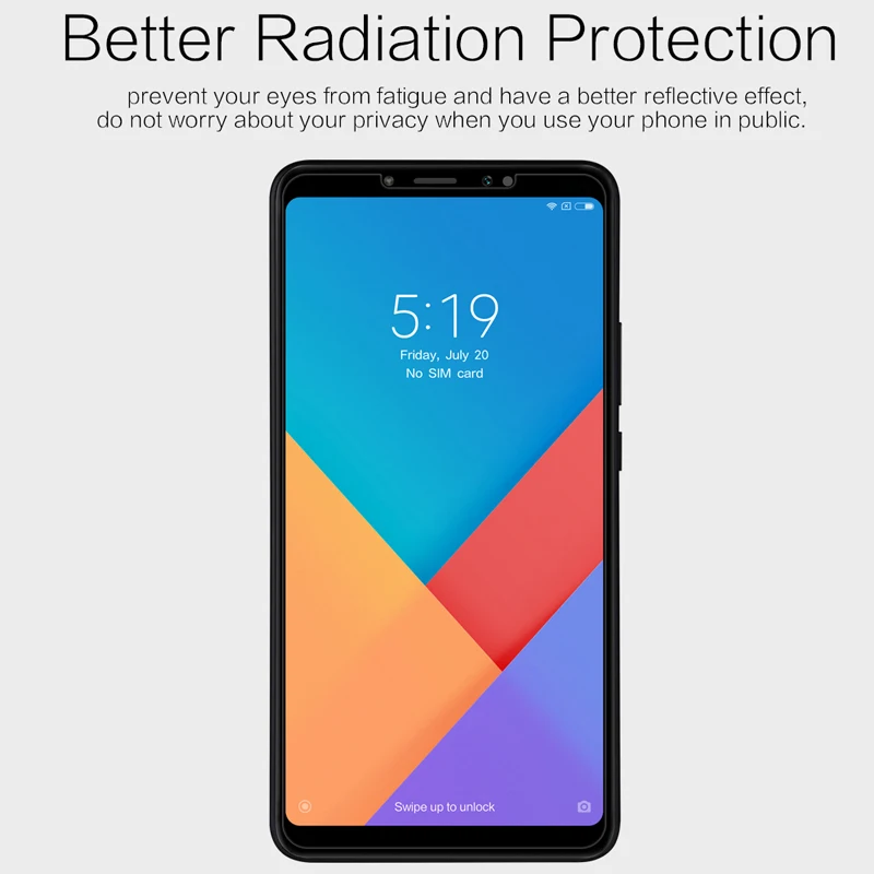 Nillkin Защитная пленка для xiaomi mi max 3 против отпечатков пальцев матовая защитная пленка для xiaomi max3 max 3 матовая защитная пленка