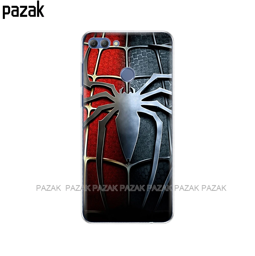 34354 Силиконовый чехол для телефона huawei Y9, чехлы, Coque etui, бампер, оболочка, мягкий ТПУ, задняя крышка для телефона, полная защита 360 - Цвет: 34354