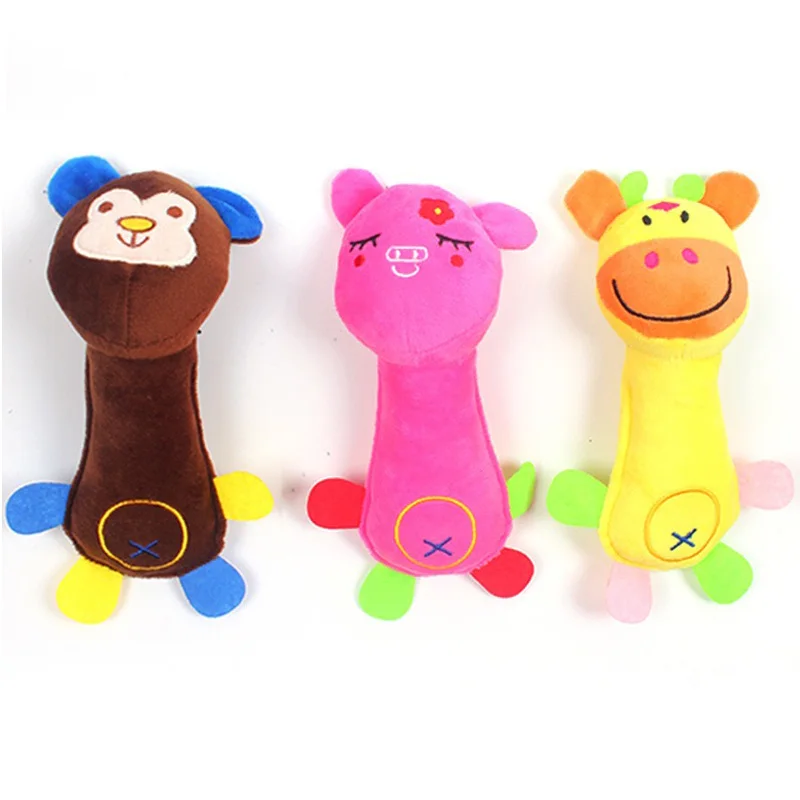 Жевательная игрушка для животных собаки кошка Вокализация в ткани куклы член