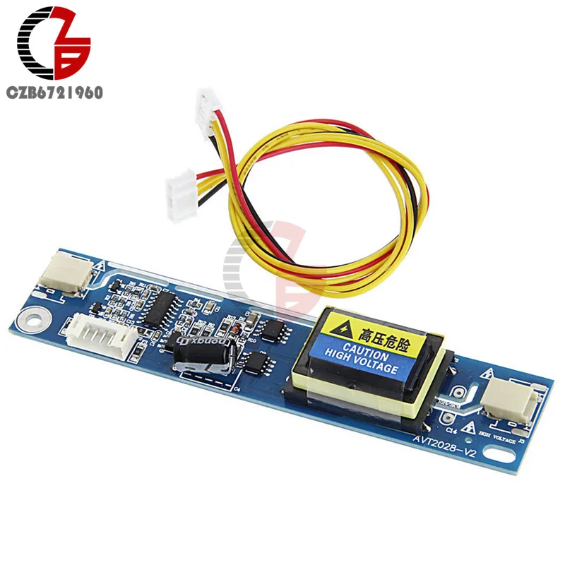 Ноутбук LCD подсветка CCFL лампа инвертор практичный 10 28V для экрана 26&quot|inverter for