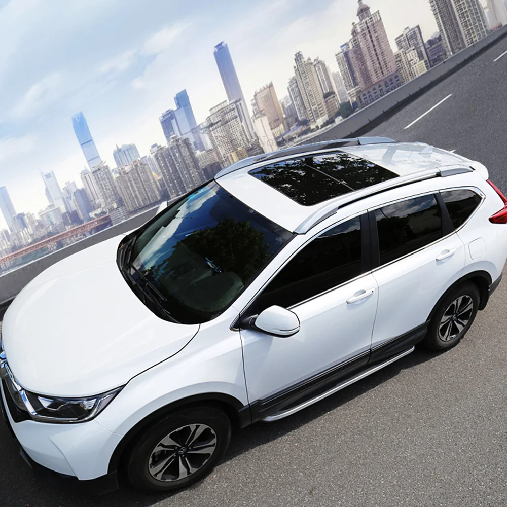Боковые рейки из алюминиевого сплава для Honda CRV 2017 2018 2019 перекрещивающиеся бруски
