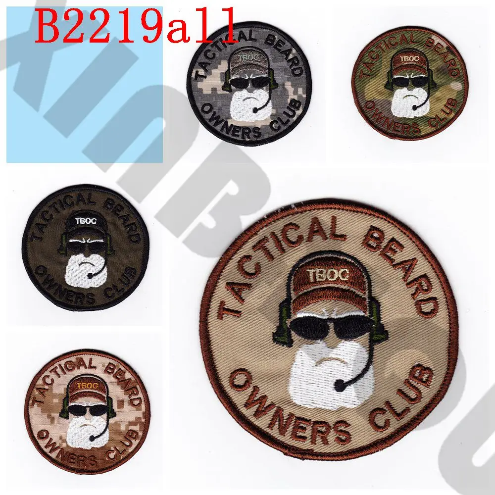 Вышивка патч NSWDG DEVGRU Seal Team 6 шеврон Tactical Beard Owners Club morale | Дом и сад