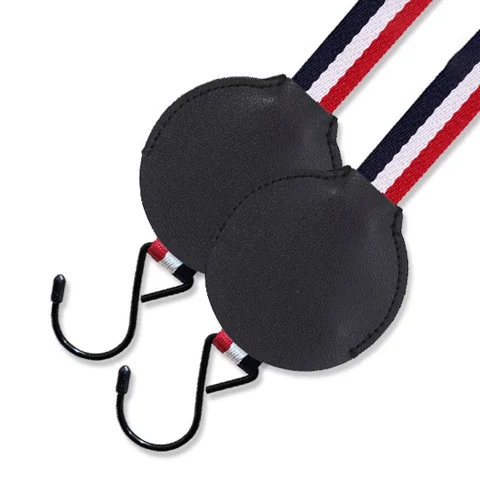 2 pieces wire hook Weill Hsu сплав черный, коричневый, серый, розовый, петли подвесные для багажника автомобильного сиденья для сумки сверхмощный - Цвет: 2 pieces wire hook
