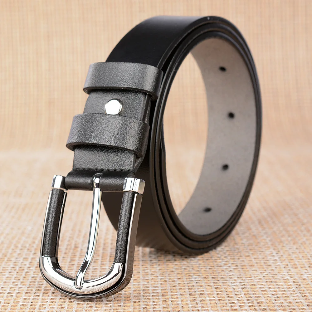 Новый высококачественный Женский кожаный ремень для отдыха с широким ремешком 3