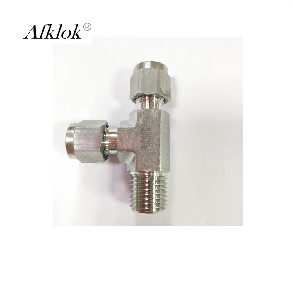 3 ходовой NPT 12 мм 14 15 Соединительный тройник из нержавеющей стали 316|tube fitting|stainless