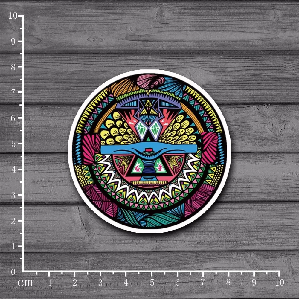 

ColorTotem на блокнот, скрапбукинг, наклейка для декора альбома, дневника, ноутбука, багажа, скейтборда, детская игрушка [Одиночная]