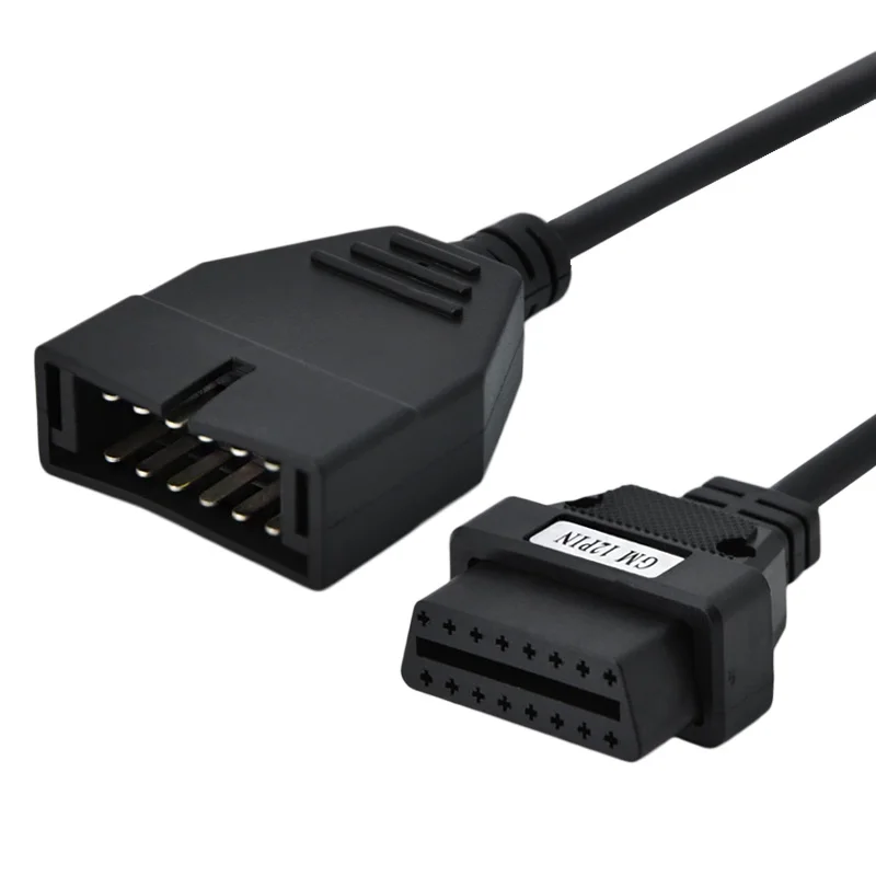 VAZ OBD2 адаптер 12pin к obd1 obd2 разъем для GM ваз для daewoo matiz 12 PIN OBDII кабель газ 12PIN