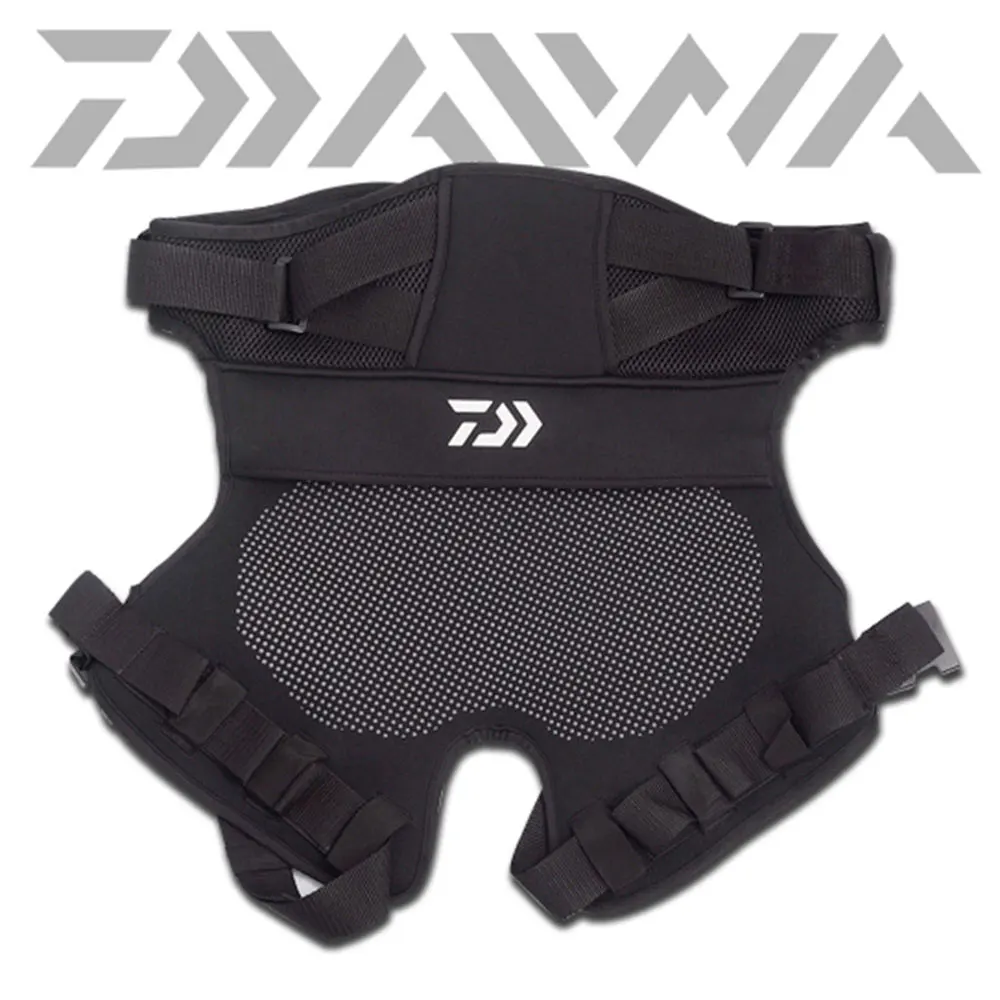 Подушка для рыбалки Daiwa дышащая черная Нескользящая подушка супермягкая