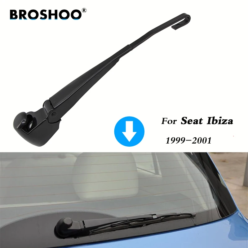 

BROSHOO Car Rear Wiper Blades Back Windscreen Wiper Arm For Seat Ibiza Hatchback (1999-2001) 255mm,Windshield Auto Accessories