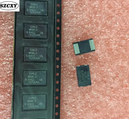 Аудио осевой емкости WSR2R0400FEA SMD 0 04 Ом 1% 2 Вт 4527 WSR-2 0.04R |