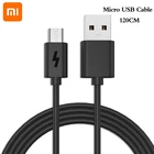 Оригинальный кабель Micro USB Xiaomi 2A, 80 см, 120 см, шнур для быстрой зарядки и передачи данных для Mi 3, 3s, 4 Max, Redmi Note 3 Pro, 2A, 3X, 4X, 4A, 5, 5A Plus, 6