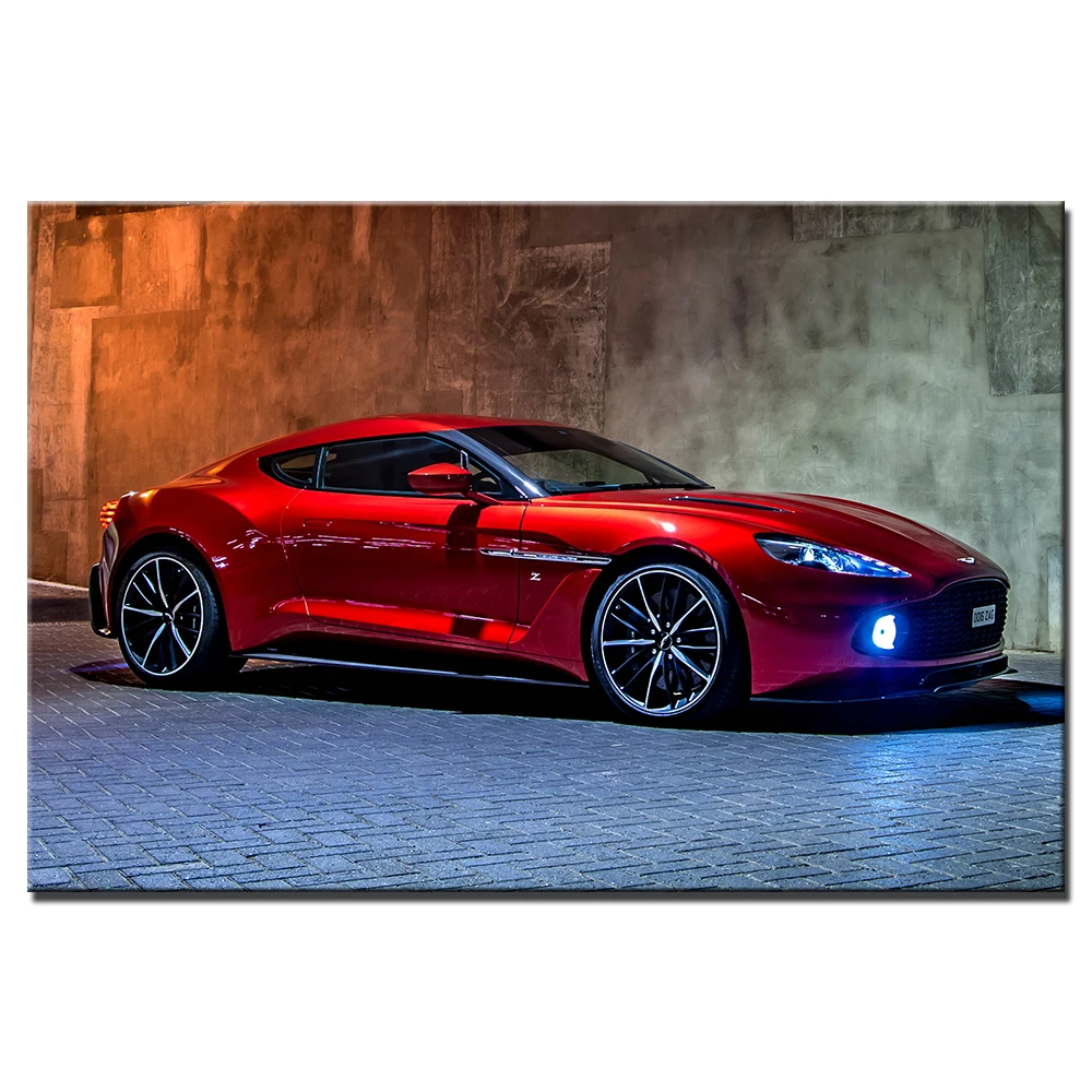 Aston Martin супер автомобильный постер холст принт для домашнего декора настенные