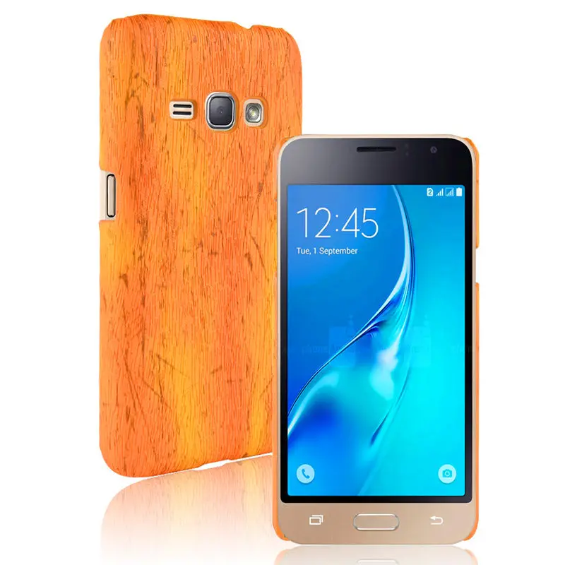Чехол для Samsung J1 2016 J120F жесткая задняя крышка из поликарбоната и искусственной