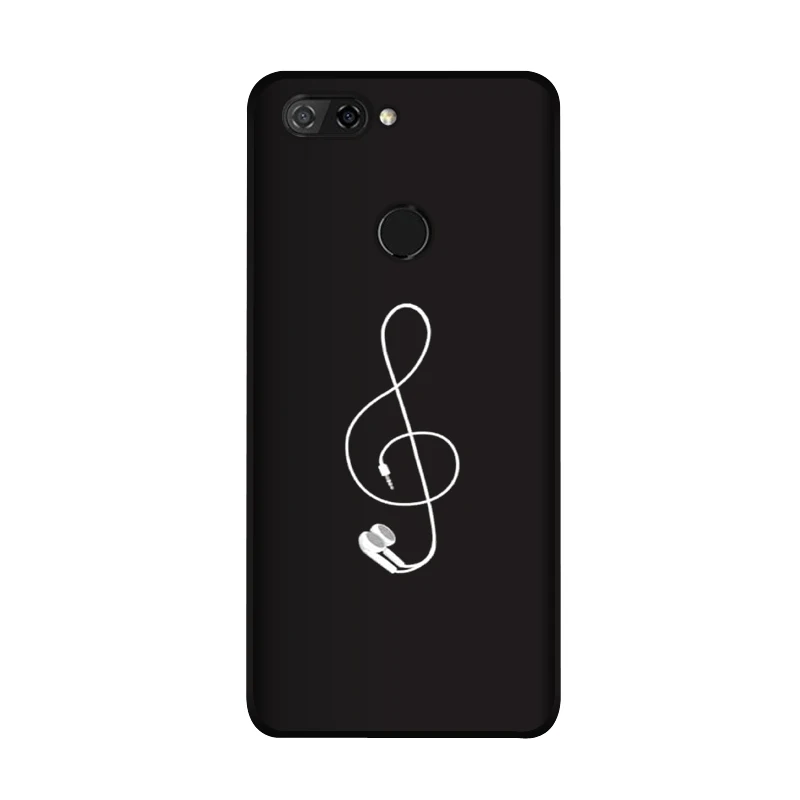 Мягкий силиконовый чехол QAQsam для ZTE Blade V9 5 7 дюйма с рисунком матовый телефона