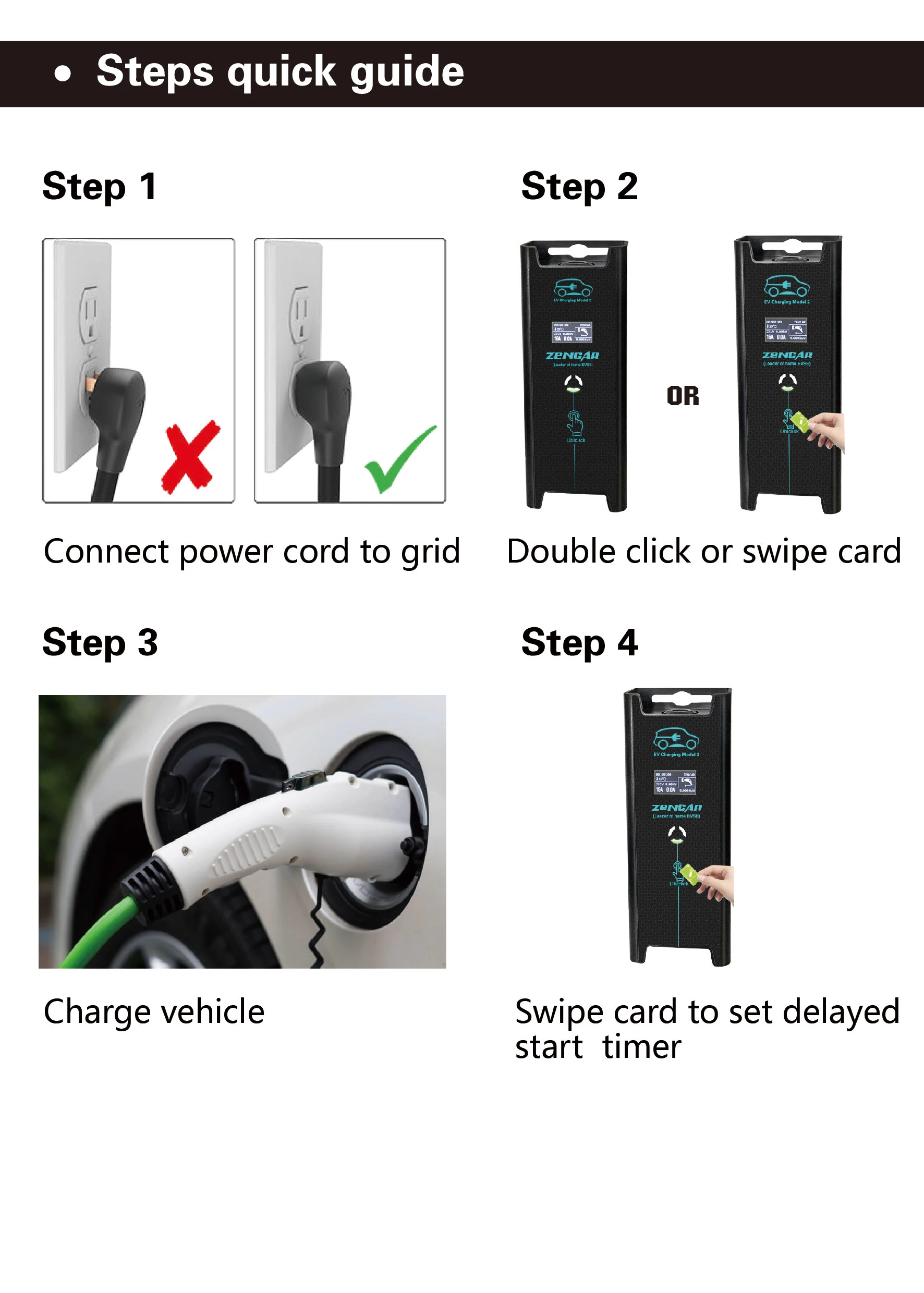 Schuko Тип вилки 2 белый IEC62196 7 контактов 8A 10A 16A регулируемый портативный EVSE 5 м кабель для электрического автомобиля дома зарядное устройство
