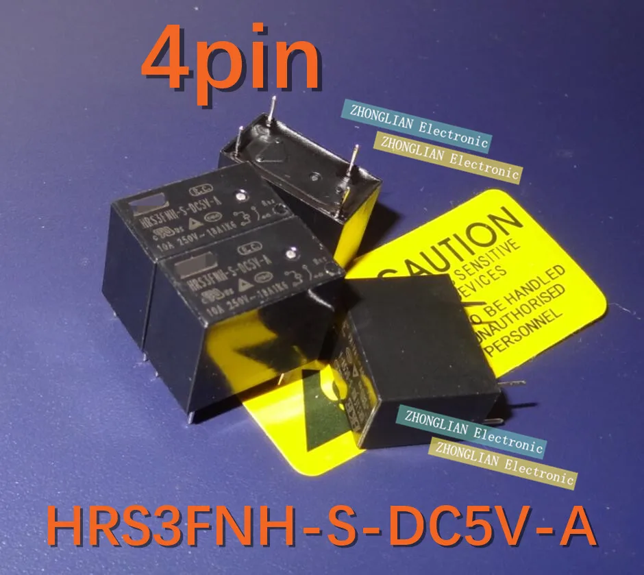 100 шт./лот реле общего назначения HRS3FNH S DC5V A контроль нагрузки лампы емкостная