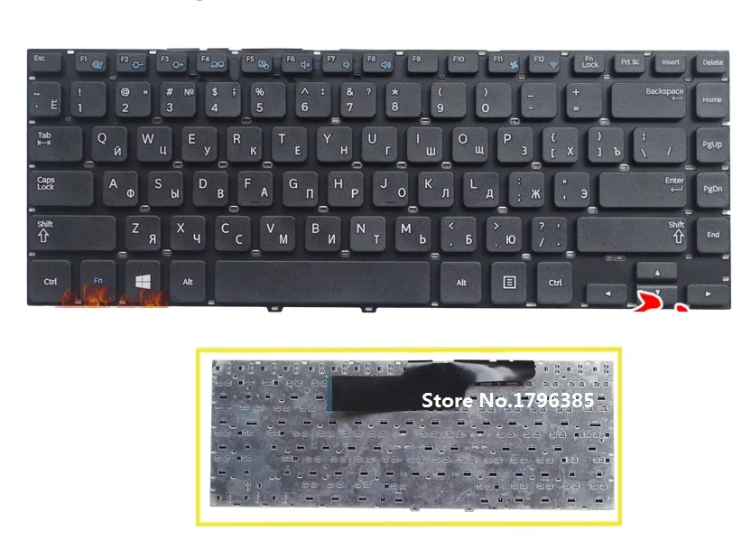 

SSEA Новая русская RU клавиатура для SAMSUNG NP350V4C 355V4C 350V4C 355V4X 355v4xC клавиатура без рамки бесплатная доставка