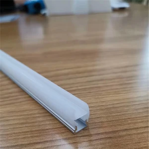 5-30 шт.лот 40-дюймовый 8 мм Толстый Стеклянный колпачок освещения светодиодный алюминиевый профиль, 10 мм полоса линейный канал для осветления стекла