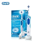 Электрическая зубная щетка Oral B Vitality , перезаряжаемые вращающиеся щетки Oral -B, мягкая Сменная головка для зубной щетки, гигиена полости рта для взрослых