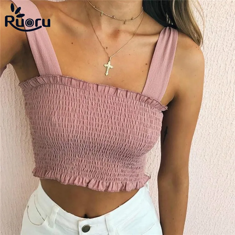 

Ruoru Women Summer Casual Plaid Print Fashion Bowknot Strap Sleeveless Camisole Crop Top Sexy Slim Tank Top Femme Cami Top Camis