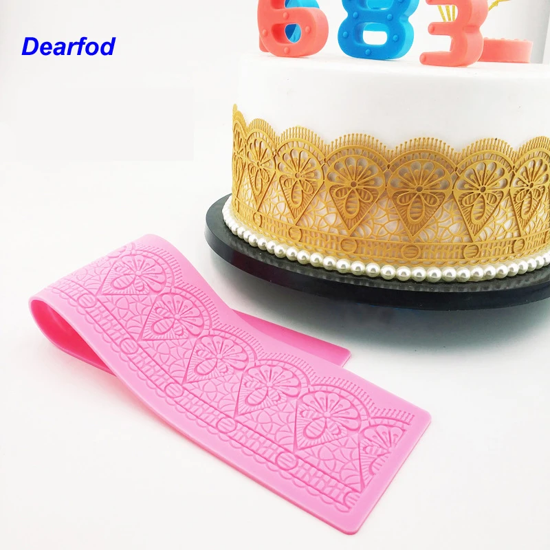 MX127 кружевная силиконовая форма с цветочным узором|sugar lace|lace molddecor mold |