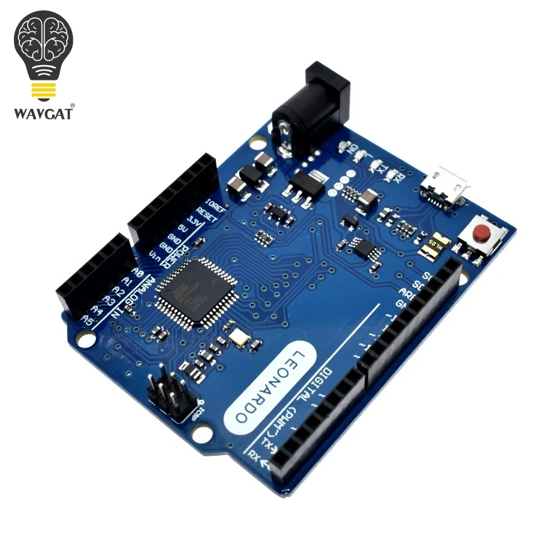 Макетная плата WAVGAT Leonardo R3 + USB кабель ATMEGA32U4 Project|Интегральные схемы| |